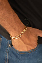 Load image into Gallery viewer, Goalpost - Gold Urban Bracelet
